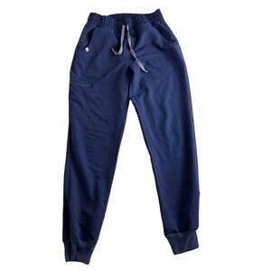 Figs Regina Jogger Scrub Pants Size Small Blue